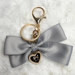 Fashion Bow Keychain Handbag Purse Bag charm